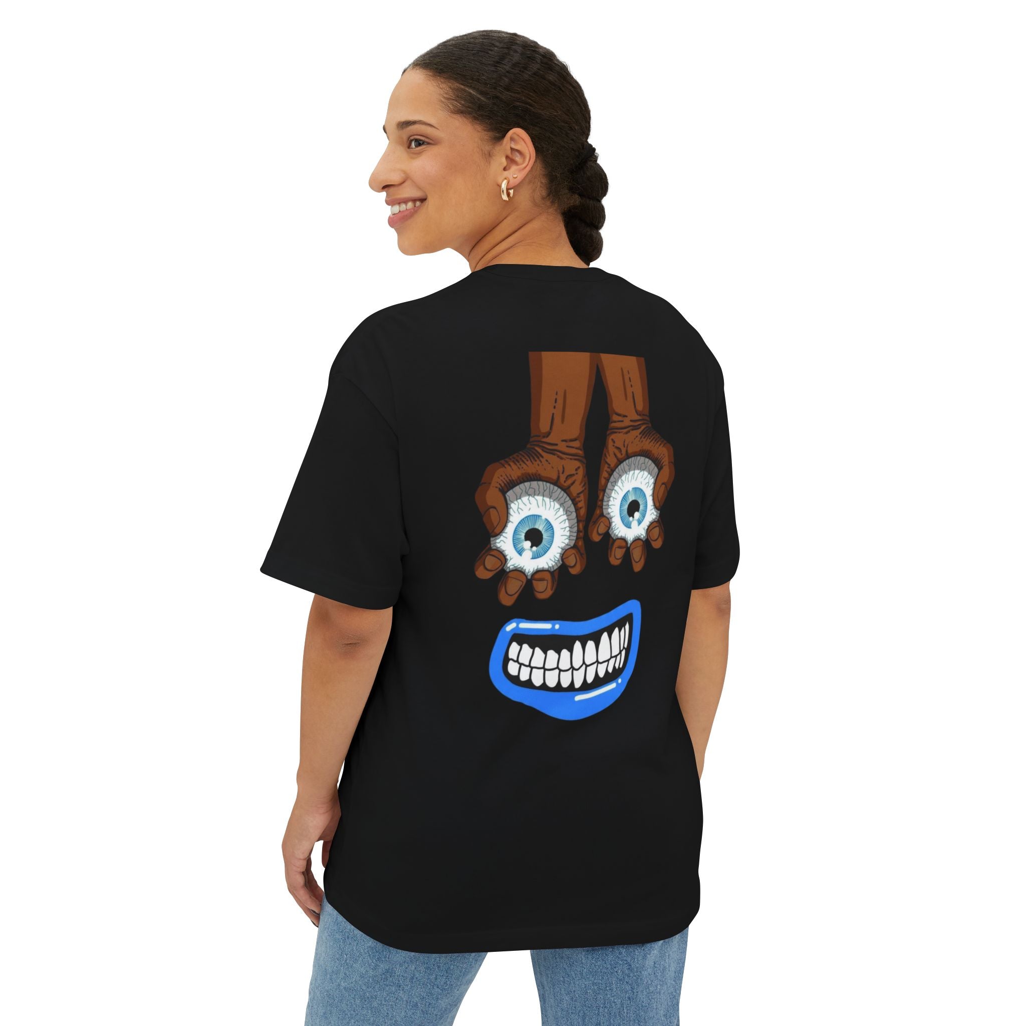 Surreal Smile Oversized T-Shirt— Oversized Unisex T‑Shirt