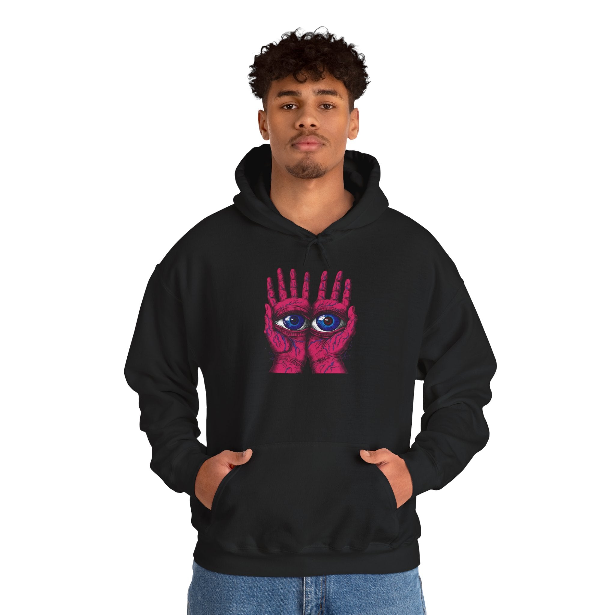 Psycho Vision Hands Hoodie